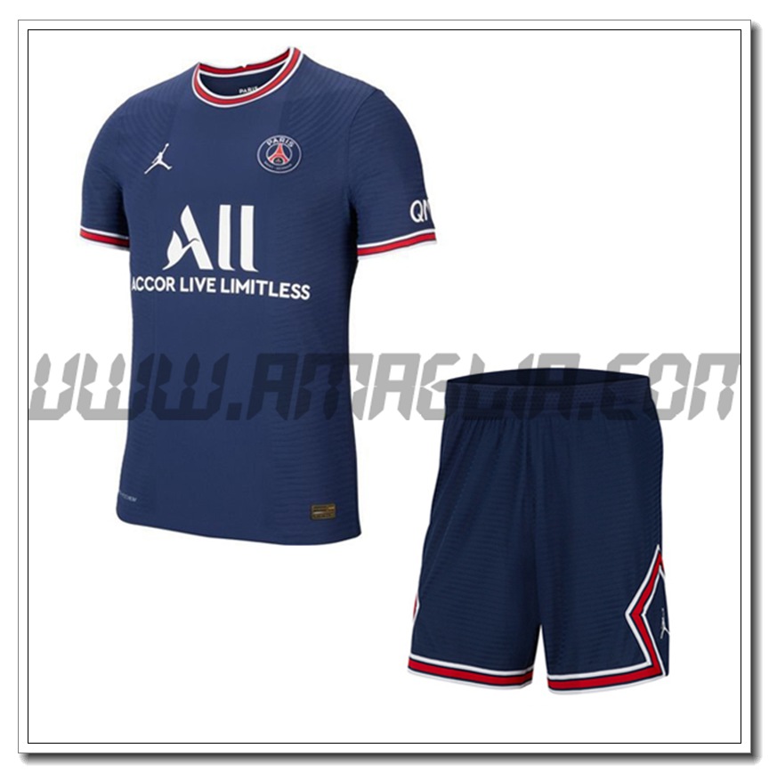 Kit Maglia PSG Jordan Prima + Pantaloncini 2021 2022