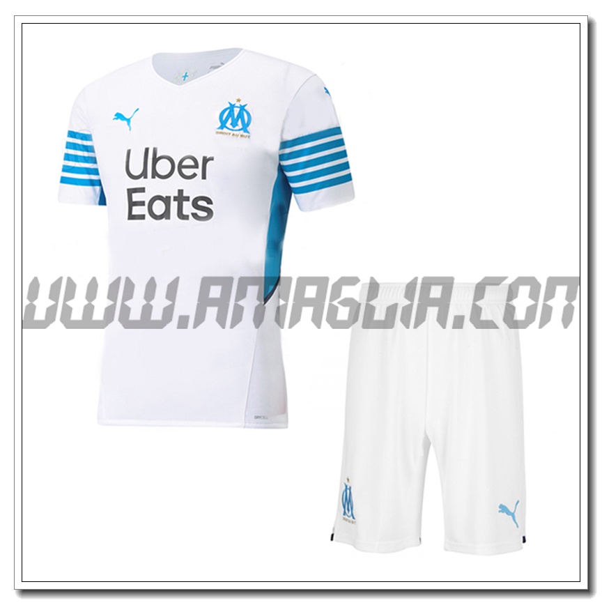 Kit Maglia Marsiglia OM Prima + Pantaloncini 2021 2022