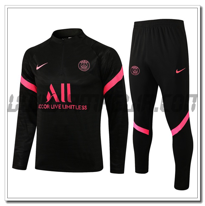 Tuta Allenamento PSG Nero 2021 2022