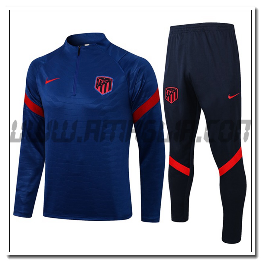Tuta Allenamento Atletico Madrid Blu 2021 2022