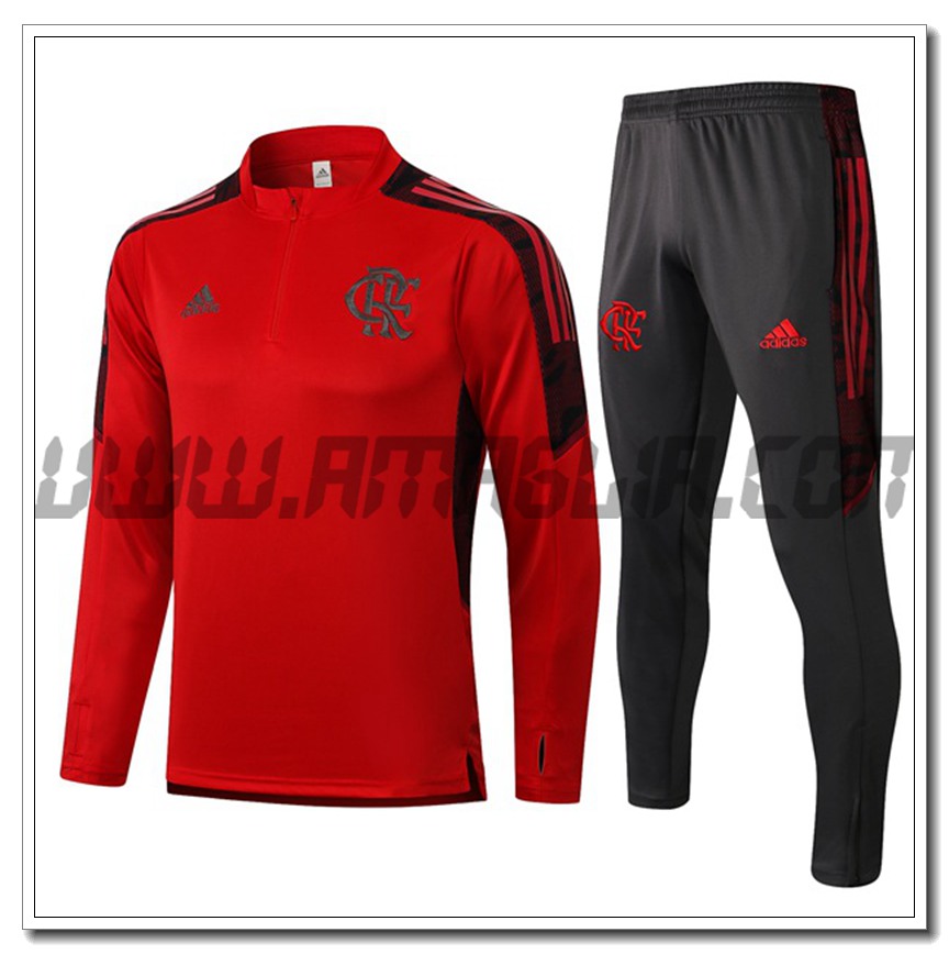 Tuta Allenamento Flamengo Rosso 2021 2022