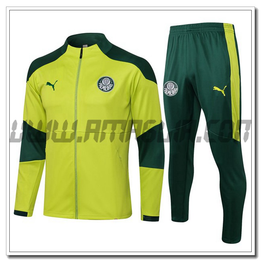 Tuta Giacca Allenamento Palmeiras Verde 2021 2022