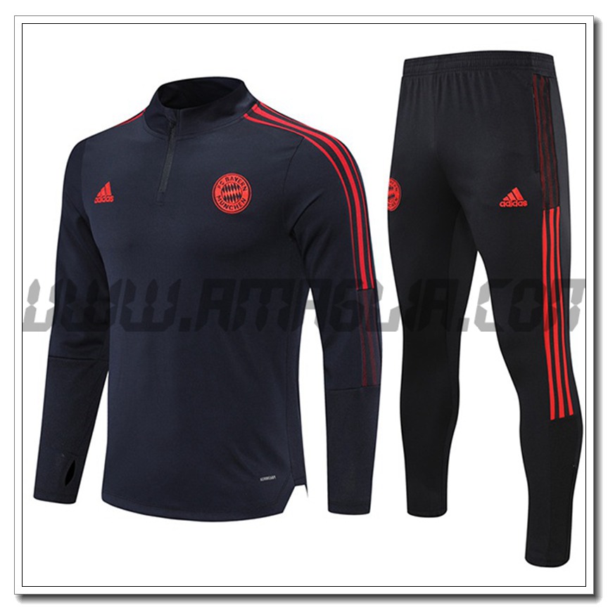 Tuta Allenamento Bayern Monaco Blu Marino 2021 2022