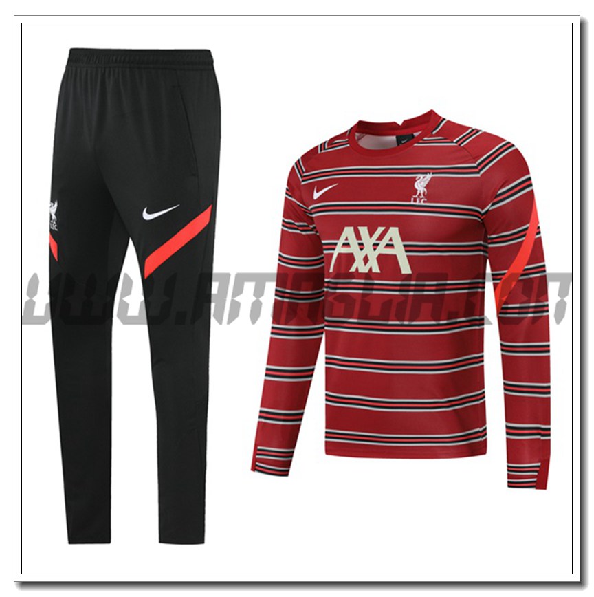 Tuta Allenamento FC Liverpool Verde/Nero 2021 2022