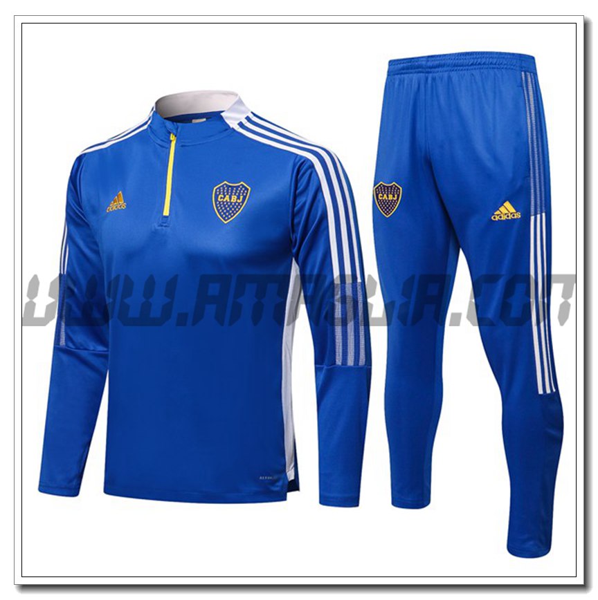 Tuta Allenamento Boca JuNeros Blu/Bianco 2021 2022
