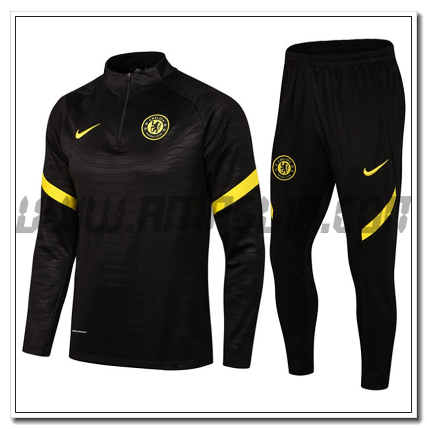 Tuta Allenamento FC Chelsea Nero 2021 2022