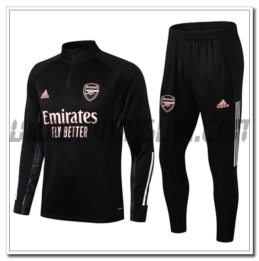 Tuta Allenamento Arsenal Nero 2021 2022