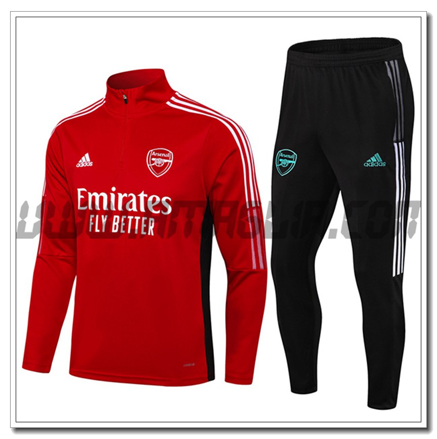 Tuta Allenamento Arsenal Rosso 2021 2022