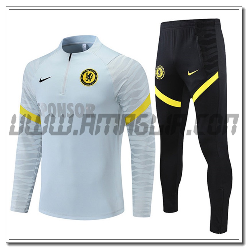 Tuta Allenamento FC Chelsea Grigio Chair 2021/2023
