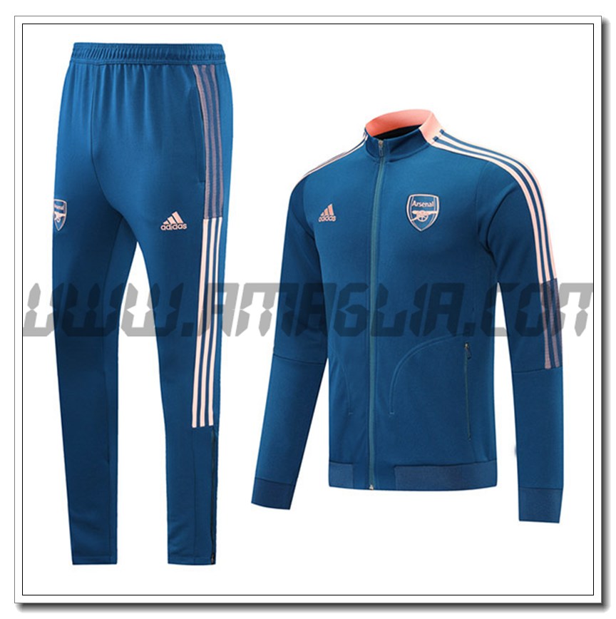 Tuta Allenamento Arsenal Blu Marino/Rosa 2021 2022