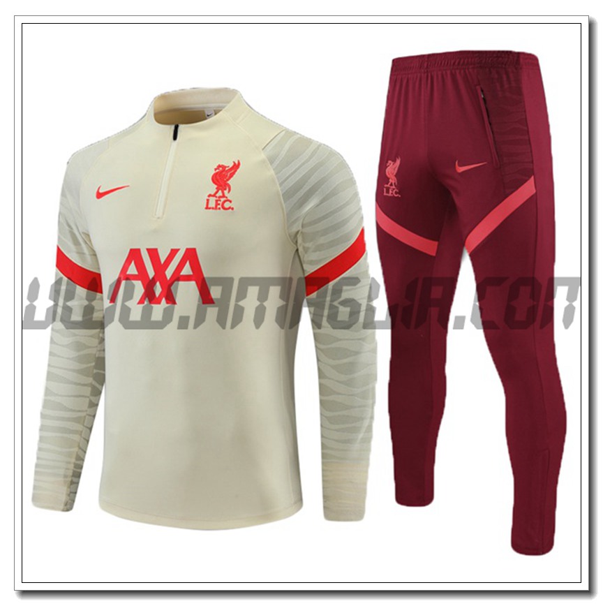 Tuta Allenamento FC Liverpool Bambino Brun 2021 2022