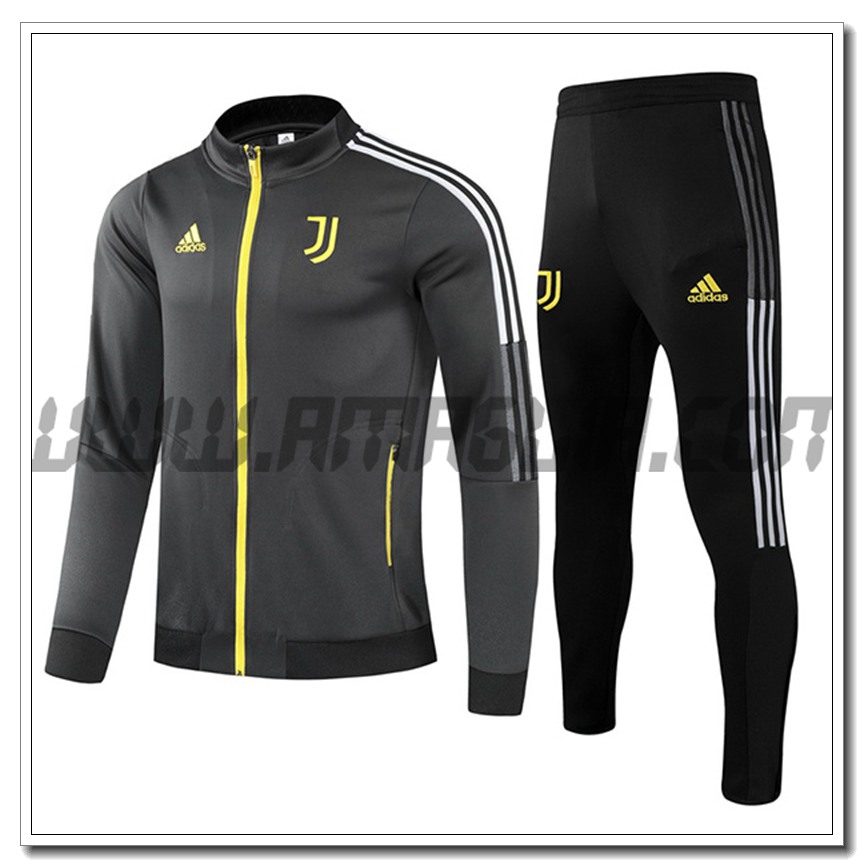 Tuta Allenamento Juventus Bambino Grigio Marine 2021 2022