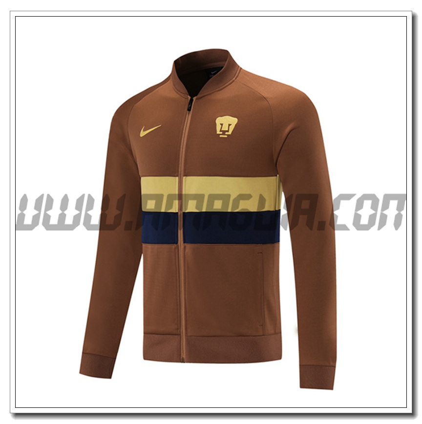 Nuova Giacca Calcio Pumas UNAM Brun 2021 2022