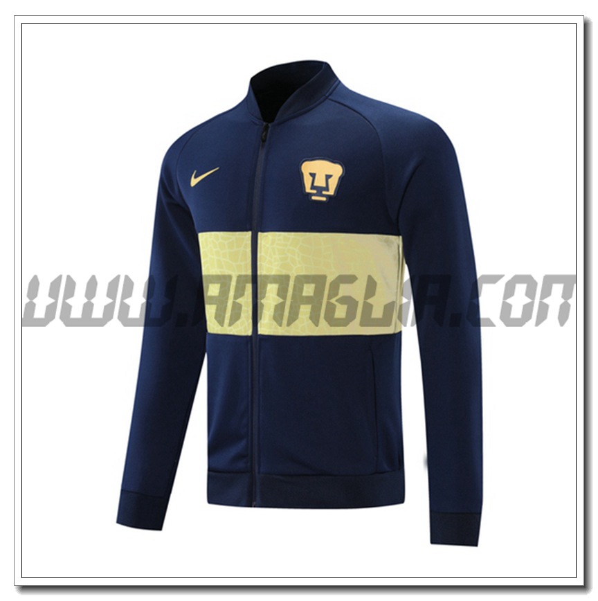 Nuova Giacca Calcio Pumas UNAM Blu Marino 2021 2022