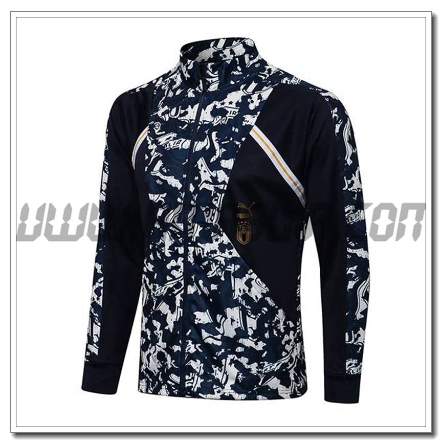 Nuova Giacca Calcio Italia Nero/Grigio 2021 2022