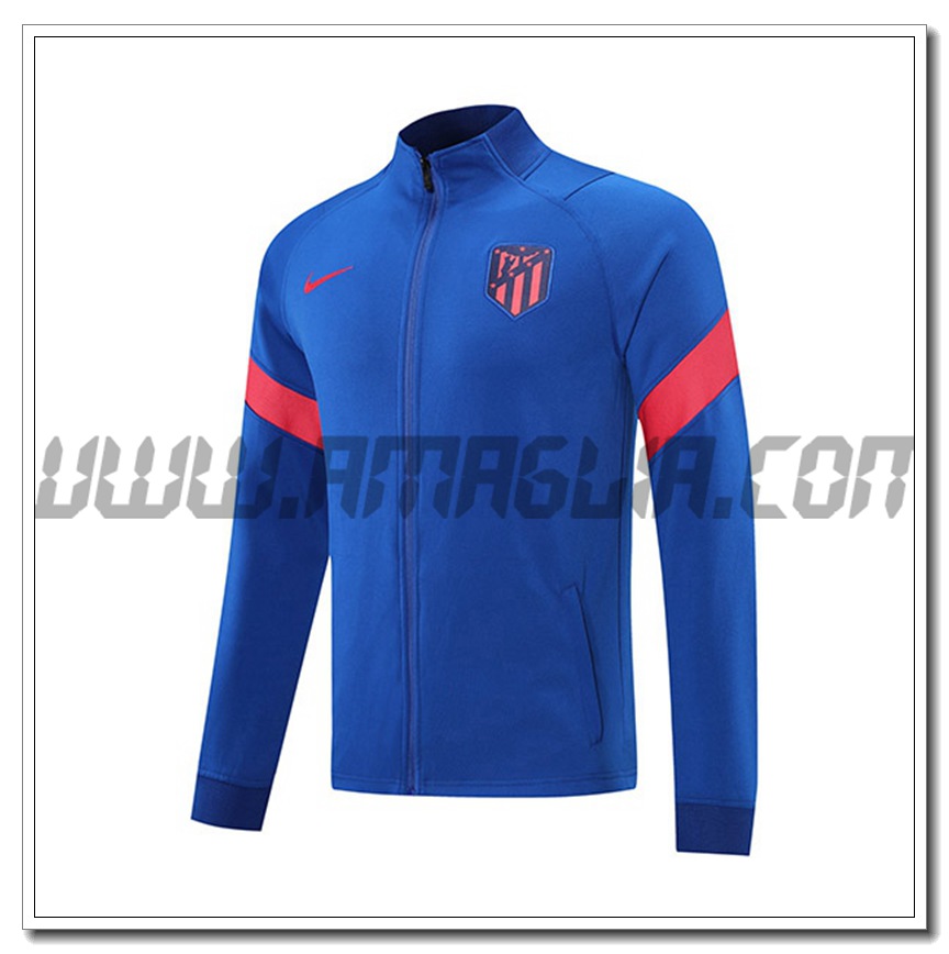 Nuova Giacca Calcio Atletico Madrid Blu 2021 2022