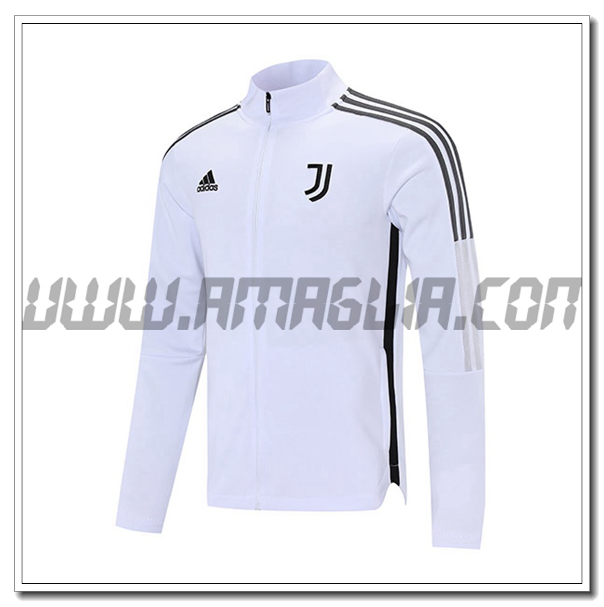 Nuova Giacca Calcio Juventus Bianco/Grigio 2021 2022