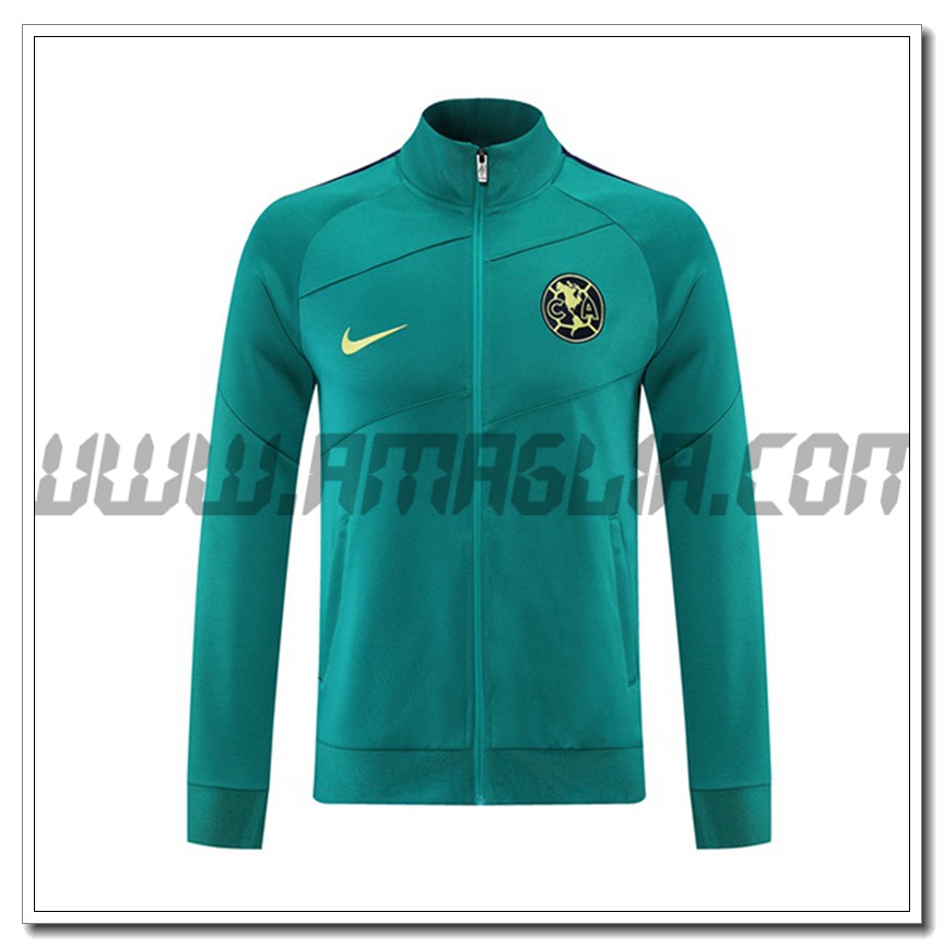 Nuova Giacca Calcio Club America Verde 2021 2022