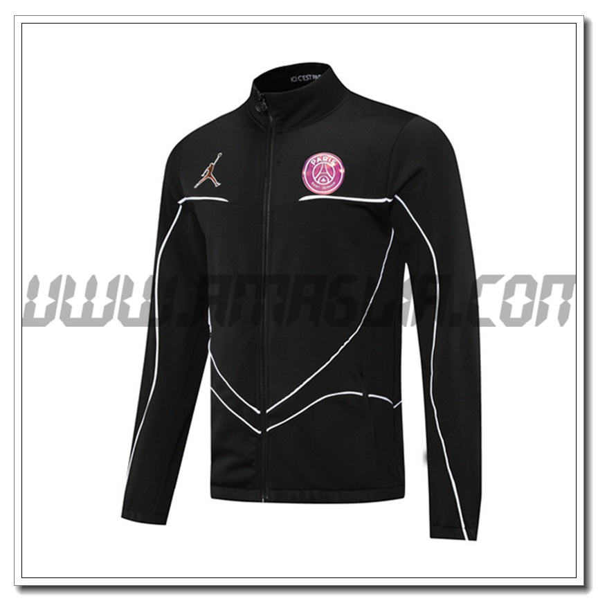 Nuova Giacca Calcio Jordan PSG Nero 2021 2022