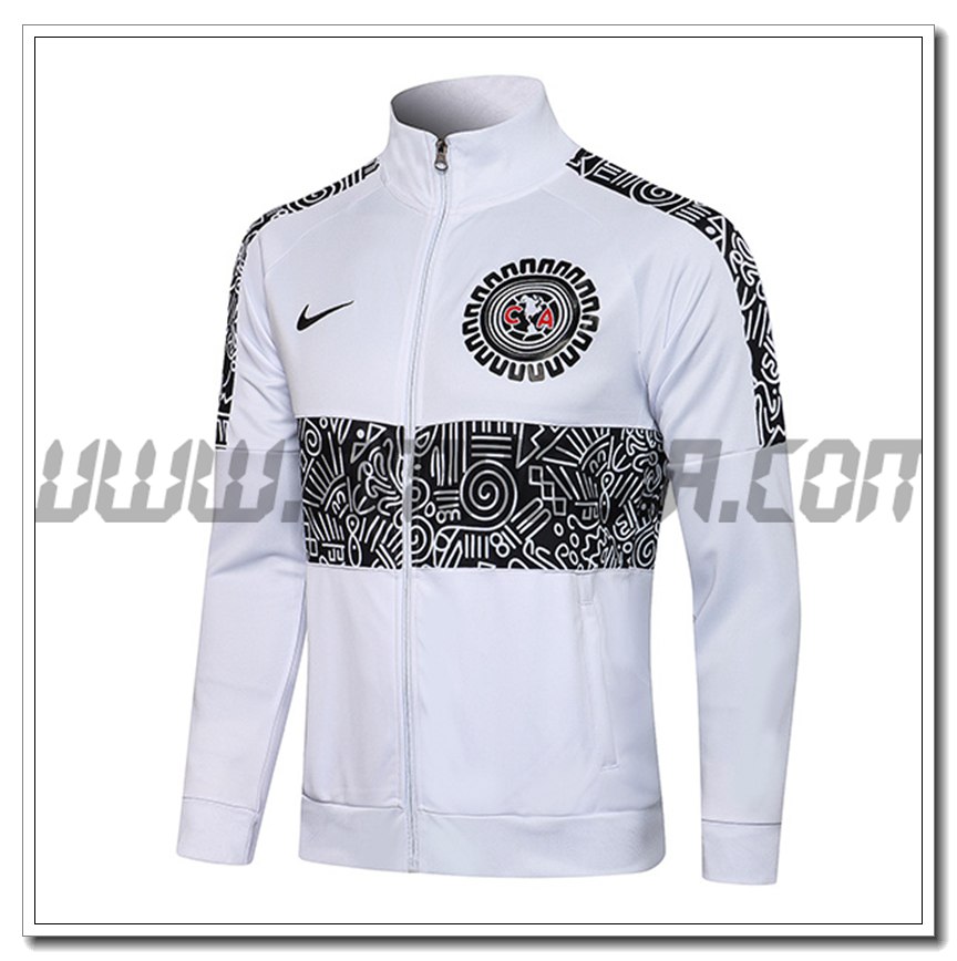 Nuova Giacca Calcio Club America Bianco 2021 2022
