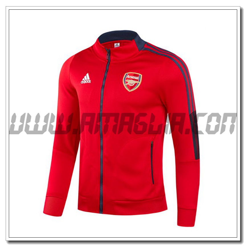 Nuova Giacca Calcio Arsenal Rosso 2021 2022 -1