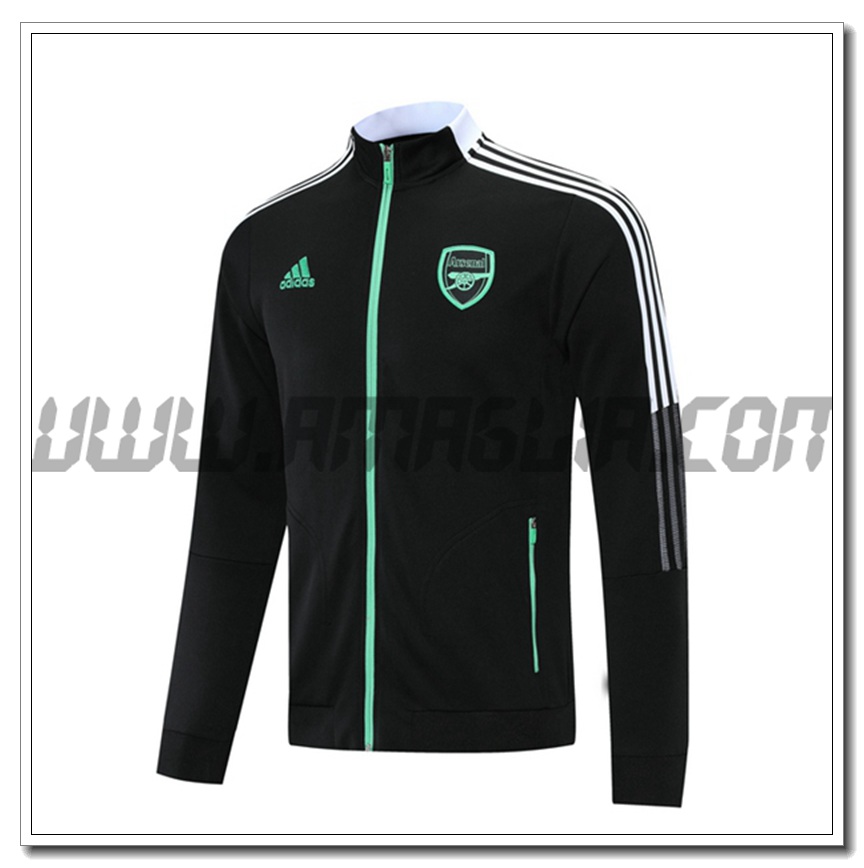 Nuova Giacca Calcio Arsenal Nero 2021 2022