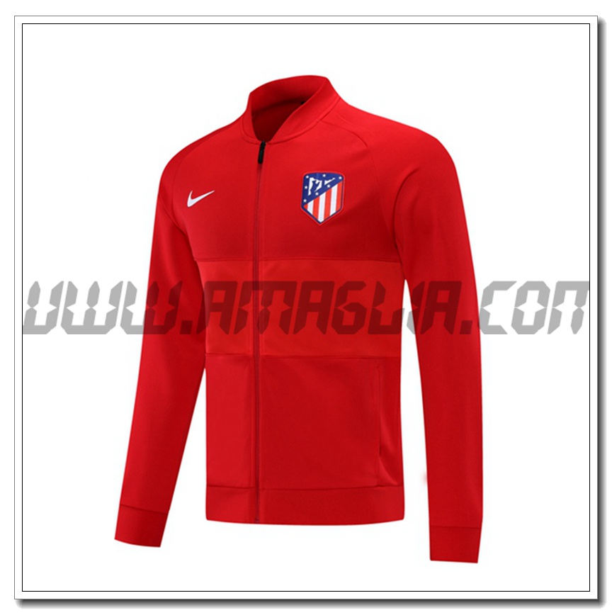 Nuova Giacca Calcio Atletico Madrid Rosso 2021 2022