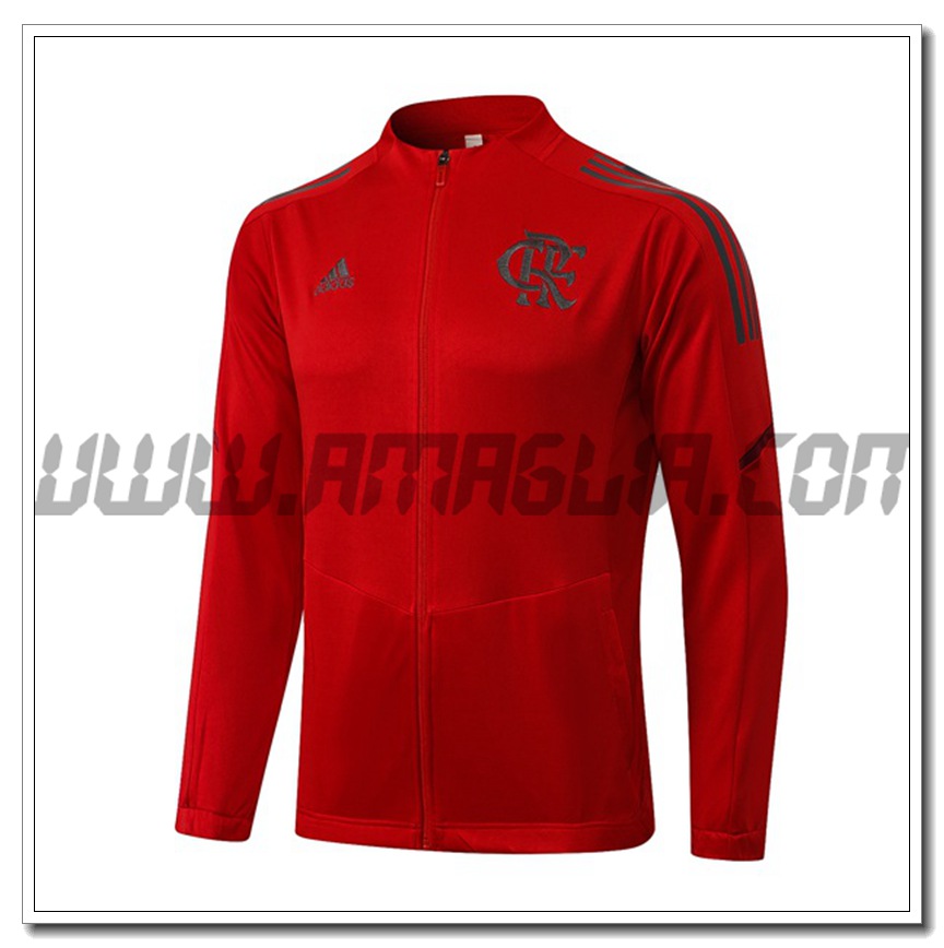 Nuova Giacca Calcio Flamengo Rosso 2021 2022
