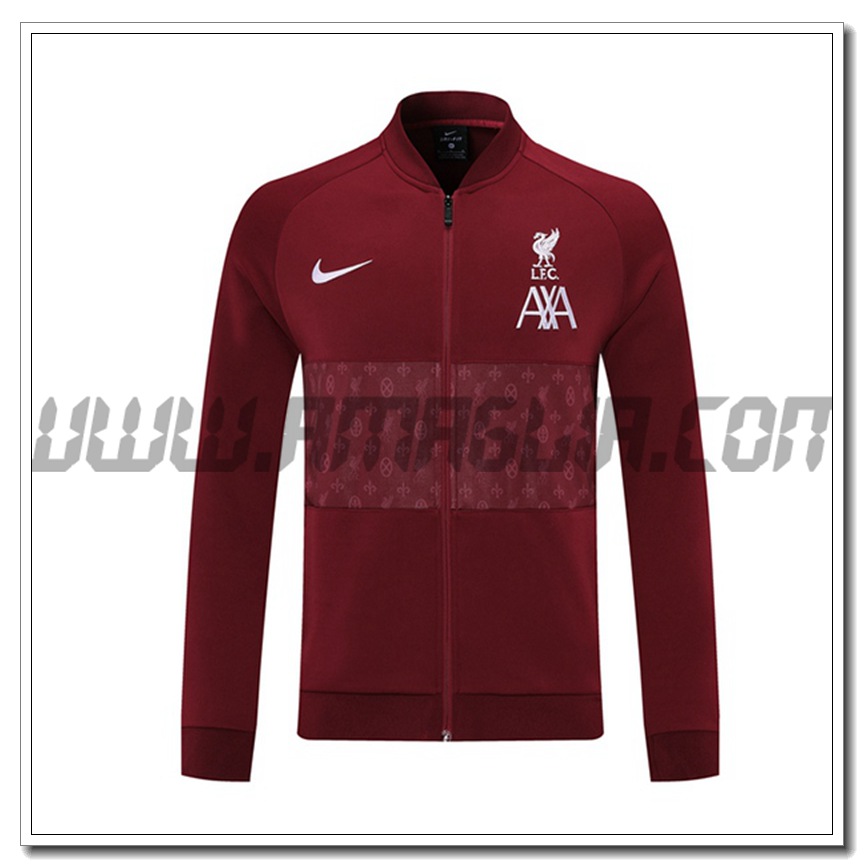 Nuova Giacca Calcio FC Liverpool Rosso 2021 2022 -1
