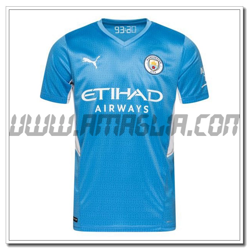 Manchester City Prima Maglia 2021 2022