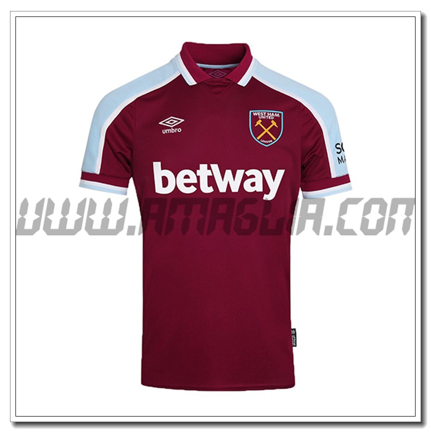 West Ham Prima Maglia 2021 2022