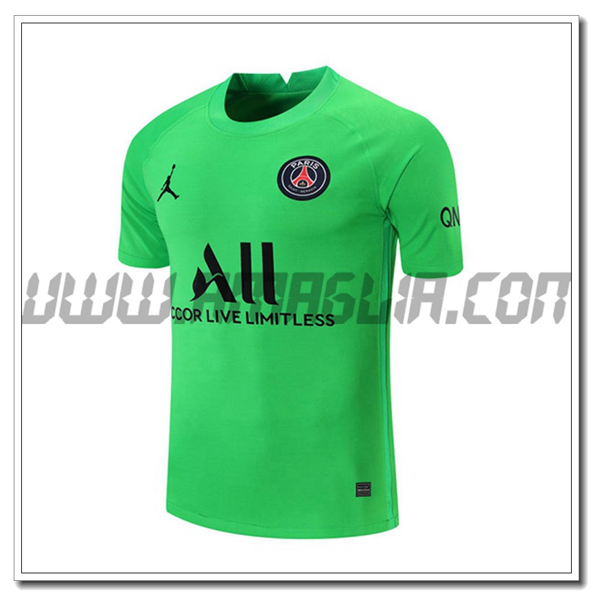 Maglia Portiere Paris PSG Seconda 2021 2022Verde