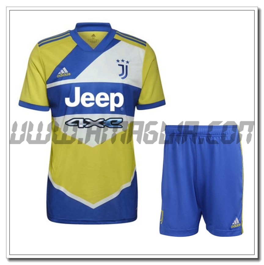 Kit Maglia Juventus Bambino Terza 2021 2022