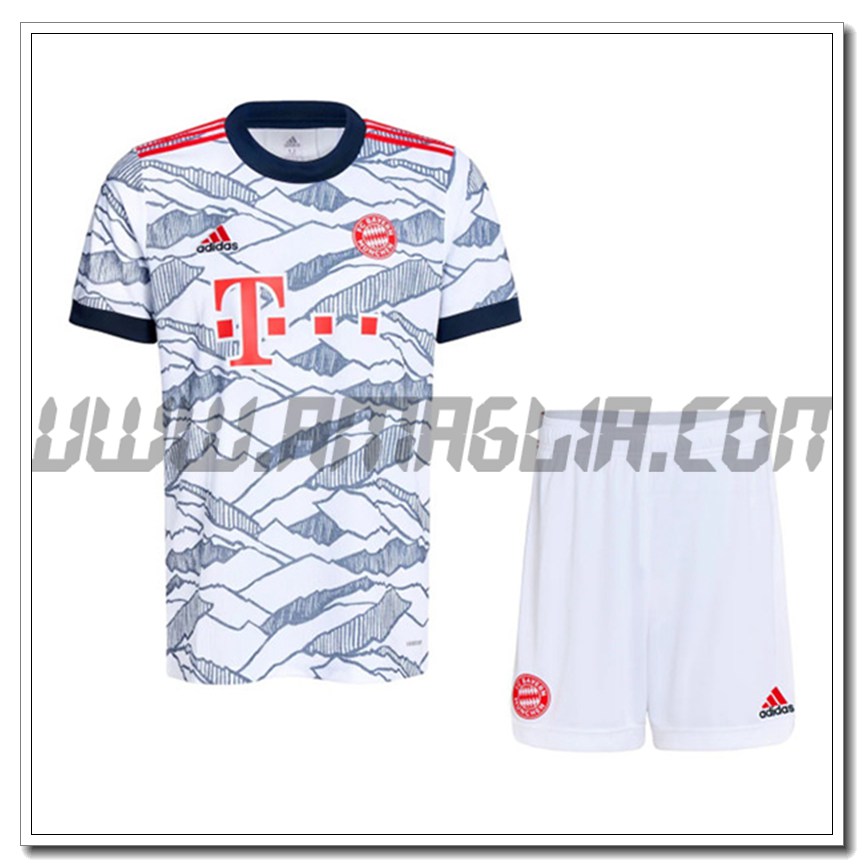 Kit Maglia Bayern Monaco Bambino Terza 2021 2022