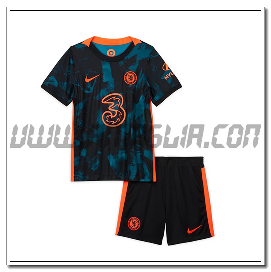 Kit Maglia FC Chelsea Bambino Terza 2021 2022