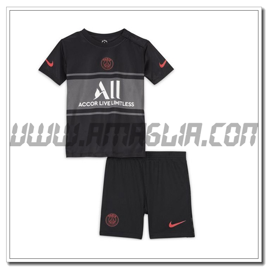 Kit Maglia PSG Bambino Terza 2021 2022