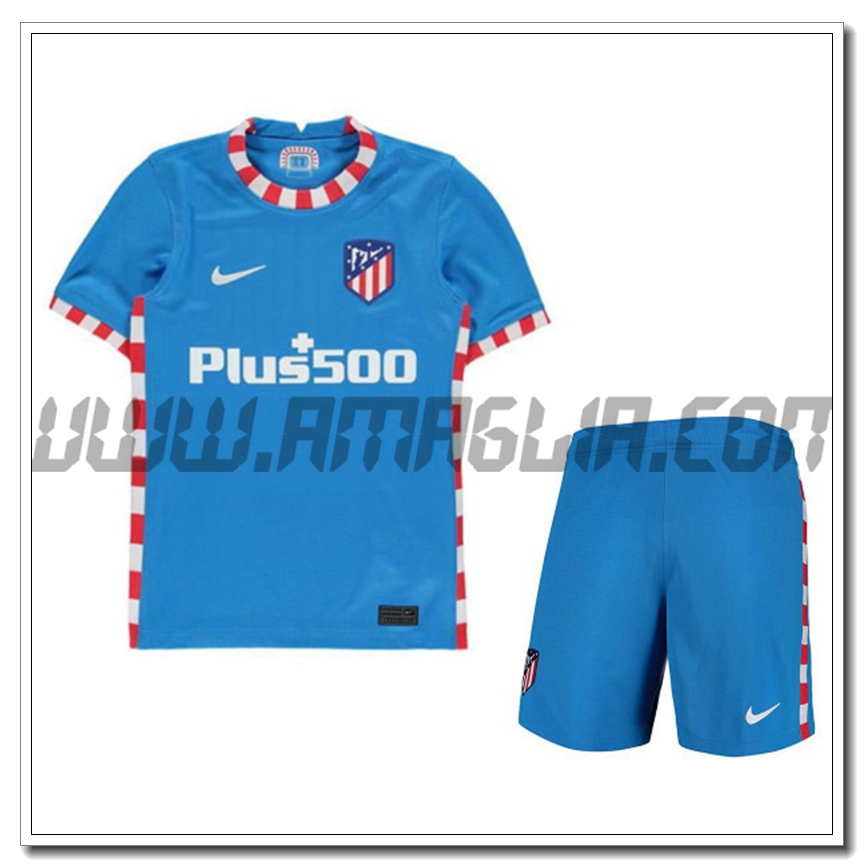 Kit Maglia Atletico Madrid Bambino Terza 2021 2022