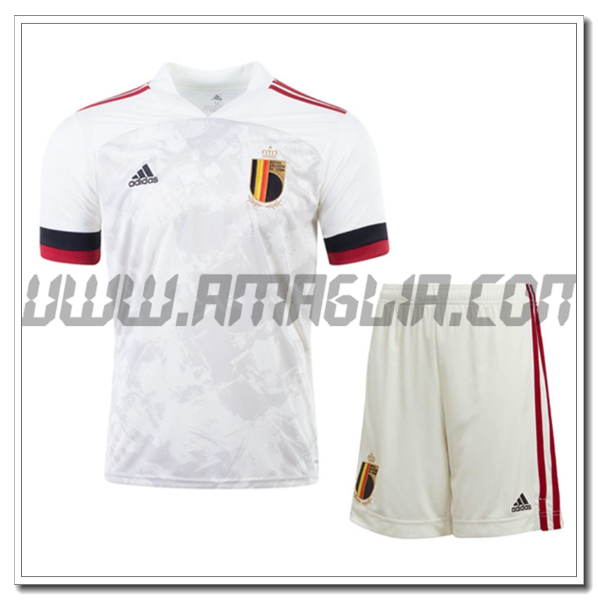 Kit Maglia Belgio Bambino Seconda 2021 2022