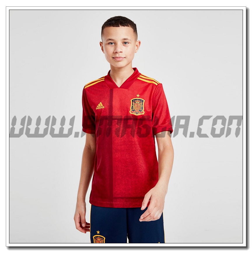 Kit Maglia Spagna Bambino Prima 2021 2022