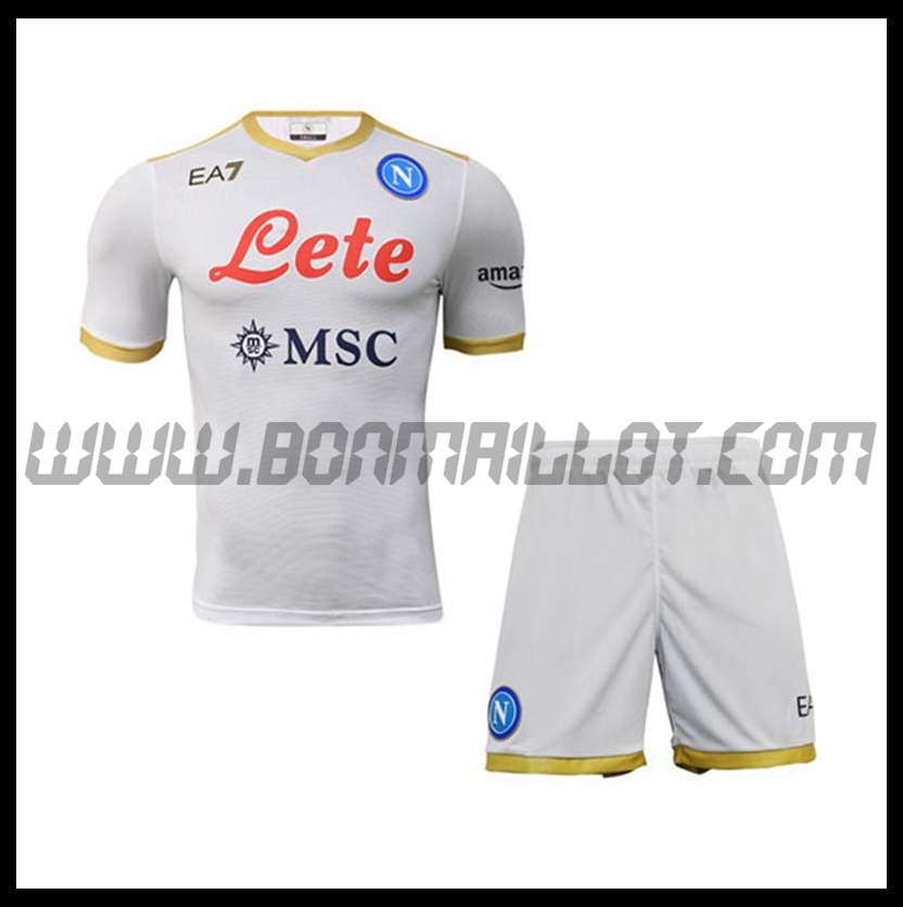 Kit Maglia SSC Napoli Bambino Terza 2021 2022
