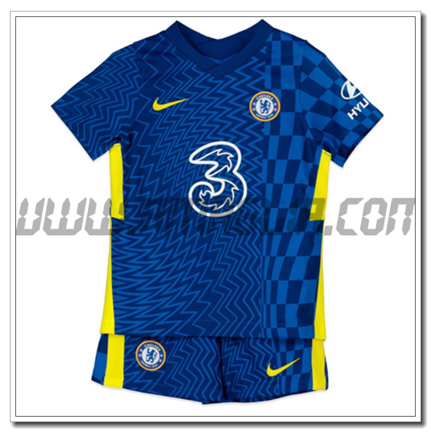 Kit Maglia FC Chelsea Bambino Prima 2021 2022