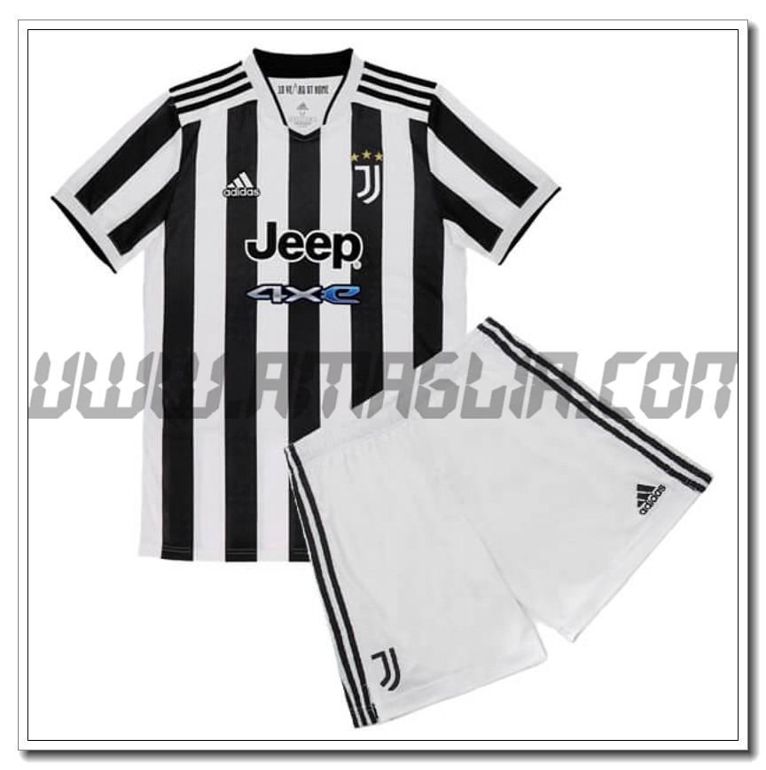 Kit Maglia Juventus Bambino Prima 2021 2022