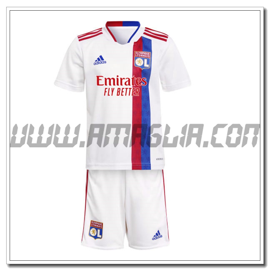 Kit Maglia Lyon OL Bambino Prima 2021 2022