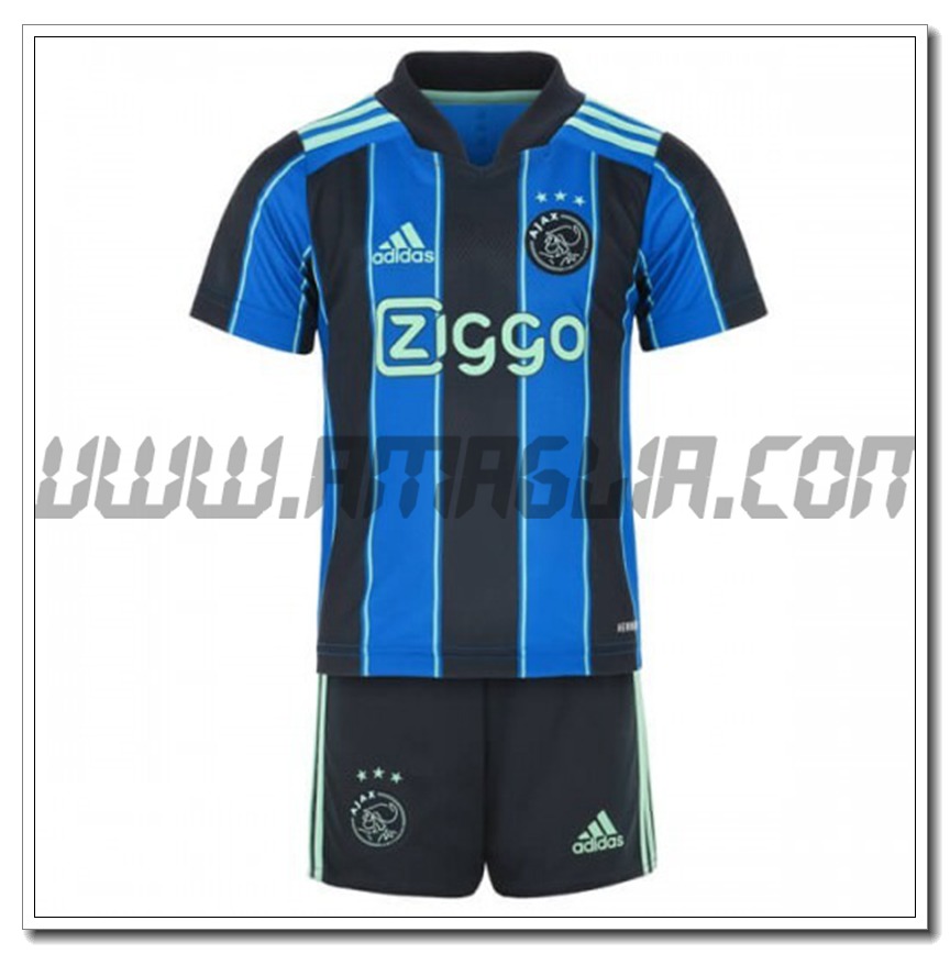 Kit Maglia AFC Ajax Bambino Seconda 2021 2022