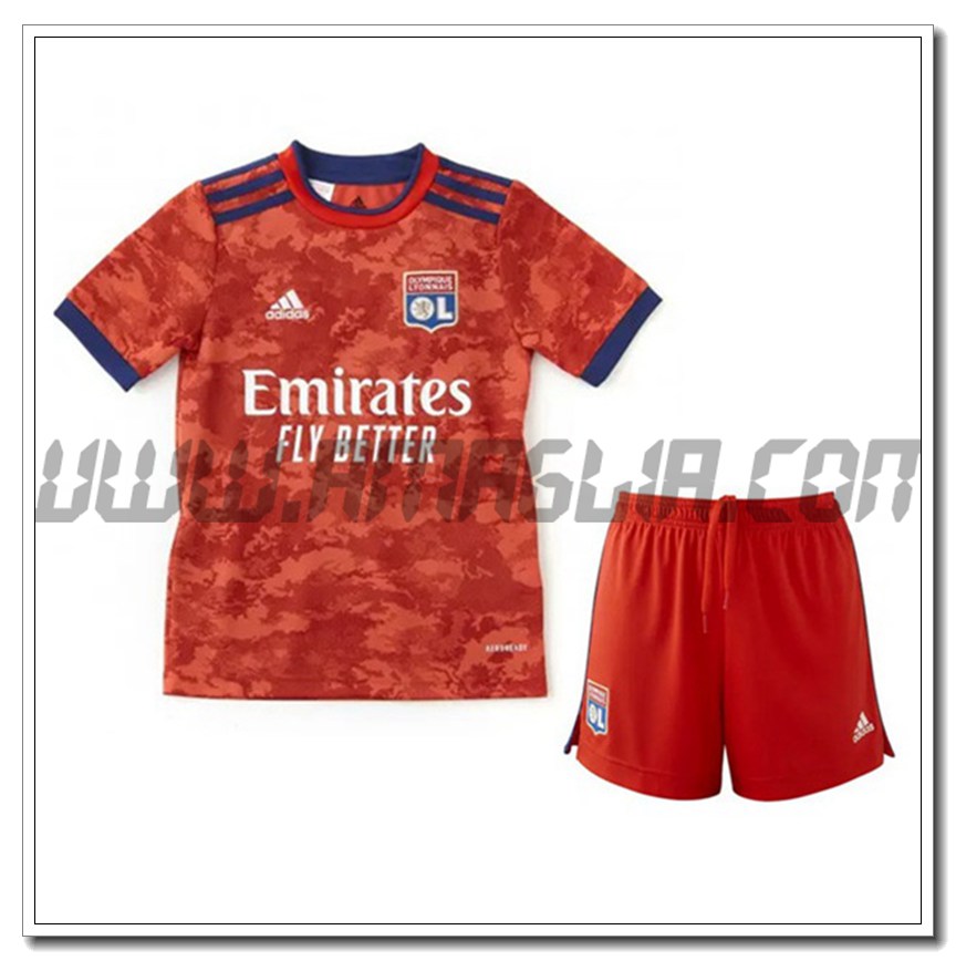 Kit Maglia Lyon OL Bambino Seconda 2021 2022