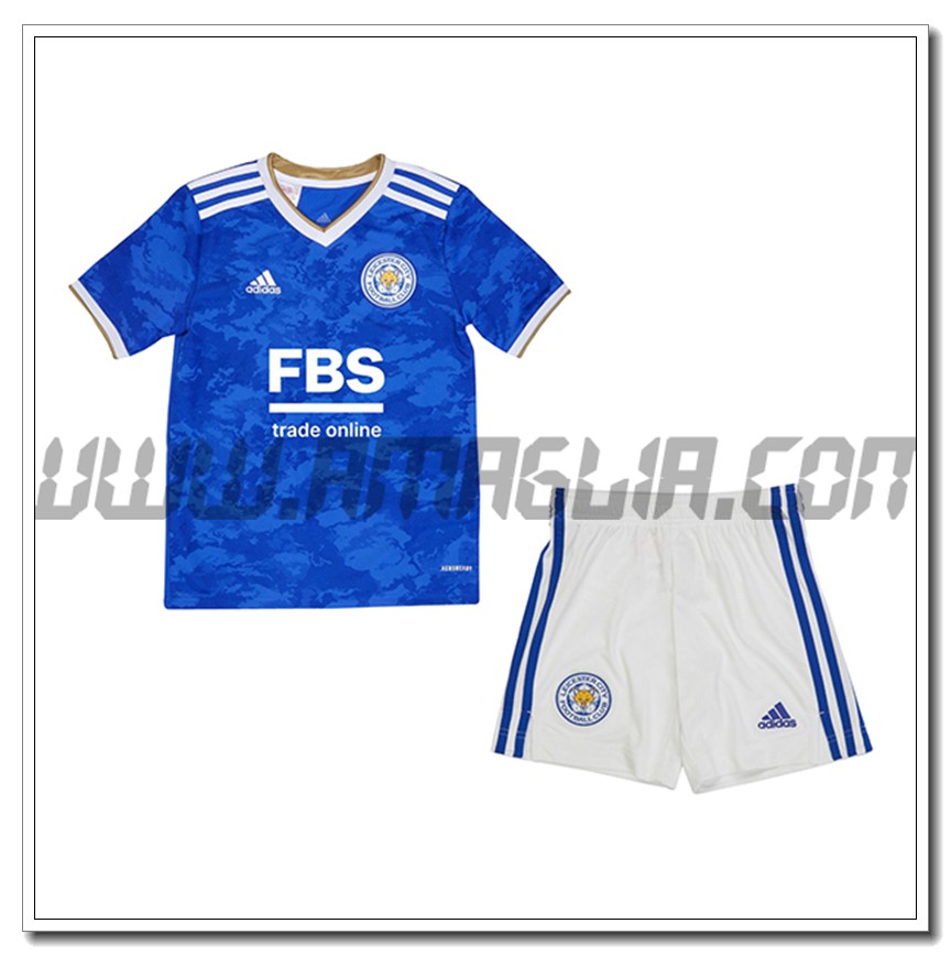 Kit Maglia Leicester City Bambino Prima 2021 2022