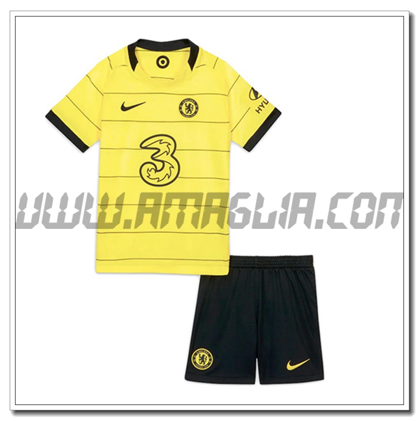 Kit Maglia FC Chelsea Bambino Seconda 2021 2022