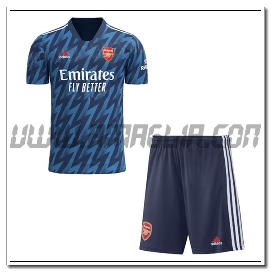 Kit Maglia Arsenal Bambino Terza 2021 2022