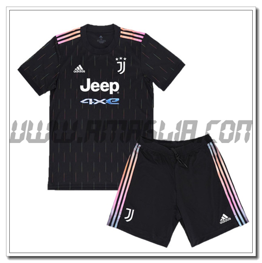 Kit Maglia Juventus Bambino Seconda 2021 2022