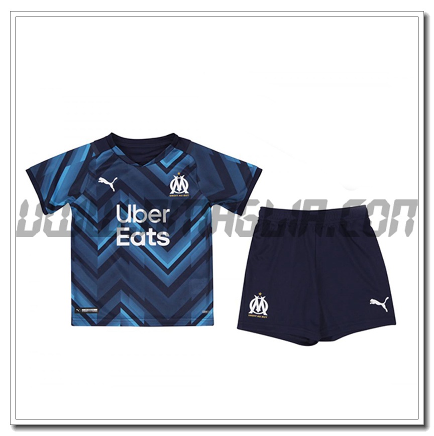 Kit Maglia Marsiglia OM Bambino Seconda 2021 2022